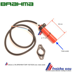 cellule photoélectrique spécifique BRAHMA FC 8 - R détection pour présence de la flamme visée axiale art: 18210025
