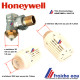bulbe  Honeywell braukmann , poignée thermostatique réglable de vanne de radiateur de chauffage de chauffage central 