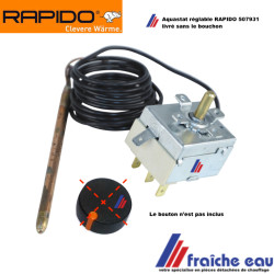 thermostat réglable pour tableau de commande RAPIDO  réf pièce : 507931 à charleroi, mons, verviers, cuesmes, tournai 