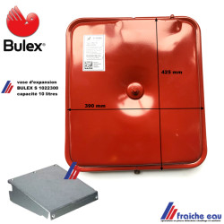 vase d'expansion BULEX 10 litres S1022300 livré avec support SAUNIER DUVAL,  expansievat voor condenstie gas ketel
