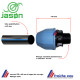raccord mâle de serrage 40 mm JASON filetage 5/4 plastique PP angle Té adaptateur conduite d'eau raccord eau potable