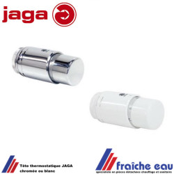 tête  thermostatique JAGA pour robinet de convecteur , poignée de vanne avec thermostat de radiateur décoratif
