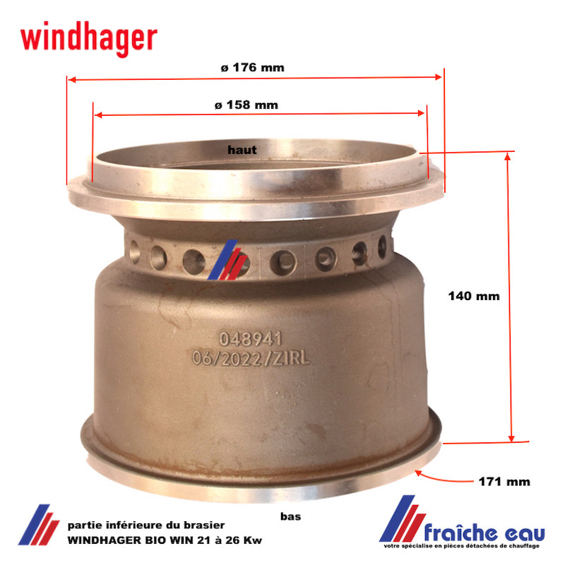 Windhager Piquets d'Ancrage Métalliques, 1 kit - Bloomling Belgique