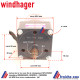 moteur de vis sans fin WINDHAGER art 050901 moteur réducteur SPG de la vis de chargement le la chaudière à pellets BIOWIN 2
