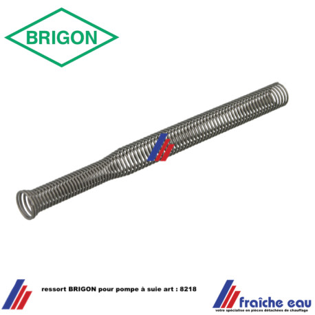 ressort de protection pour pompe à suie et indicateur de Co 2 du coffret  BRIGON art 8218
