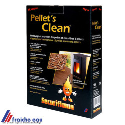 pellet / granule de nettoyage PELLETCLEAN de SECURIFLAME , évite l'encrassement du poêle à pellets