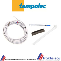 sonde de température TEMPOLEC 3111 pour régulation PS 202 , capteur pour montage en applique