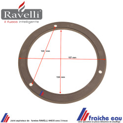 joint aspirateur de fumées 44035 pour poêle RAVELLI