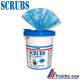 Distributeur de 72 lingettes nettoyantes pour mains SCRUBS