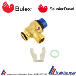 Soupape de sécurité sanitaire 10 bars BULEX S5741900