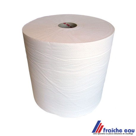 rouleau papier essuyage blanc  multi usages  absorbant essuie tout ,  ø 25 h 27 cm
