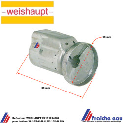 Déflecteur, accrocheur de flamme WEISHAUPT 24111014062 pour brûleur WL10/1