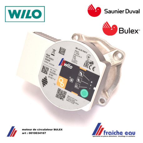 moteur de circulateur VAILLANT , art : 0010034167, échange strandard du moteur de pompe de la chaudière