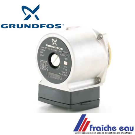moteur de circulateur échange standard GRUNDFOS DE 45 à 85  watts , pour le chauffage central 
