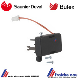 Boîtier microswitch BULEX S1219100 pour chauffe eau OPALIA C