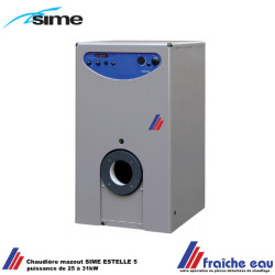Chaudière sol mazout fonte SIME ESTELLE 5 puissance de 25 à 31kW conçu pour un chauffage efficace