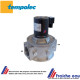 vanne gaz à réarmement manuel TEMPOLEC 4/4 FF pour gaz butane , électrovanne bobine 220 volts normalement fermée