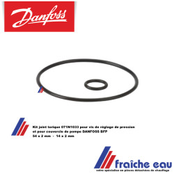 joint torique DANFOSS BFP 071N1033 pour vis de réglage de pression et joint de couvercle diamère 54 mm