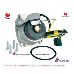 circulateur électronique BULEX 0020097216 pour chaudière THEMA CONDENS , moteur de pompe SAUNIER DUVAL
