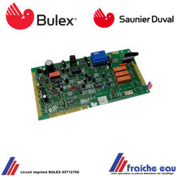 circuit imprimé, platine BULEX 05712700 pour chaudière
