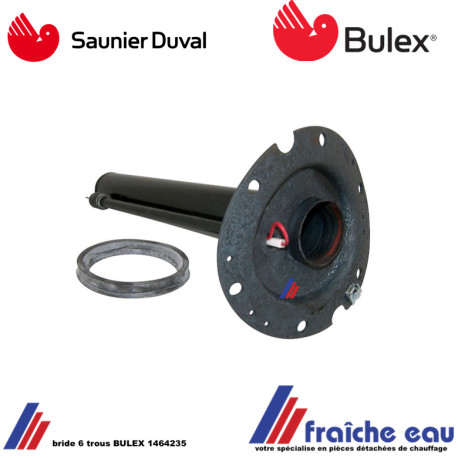 Bride 6 trous pour chauffe eau BULEX 1464235