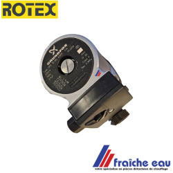 circulateur en équerre équivalent à ROTEX E 1500452 , filetage 4/4 , moteur 3 vitesses  45 à 85  watts