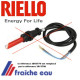 cellule RIELLO 3003779 , détection de flamme pour le brûleur au fioul , capteur de lumière photo sensible RIELLO