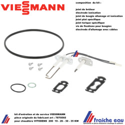 kit de service, entretien chaudière gaz VIESSMANN art: 7870565
