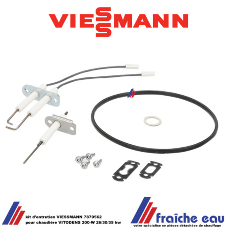 kit d'entretien VIESSMANN 7870562 pour chaudière VITODENS 200-W 26/30/35 kw