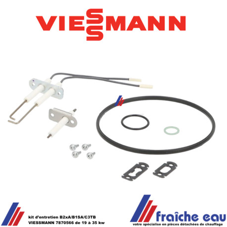 kit d'entretien B2xA/B1SA/C3TB VIESSMANN 7870566 pour VITODENS  de 19 à 35 kw