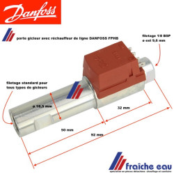 préchauffage de ligne DANFOSS, à charleroi, mons, liège, tournai, ottignies,louvain,,namur, nivelles