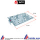 chicane, plaque de turbulateur ACVN/BNE0-1-2+ CU N2  247 x 157 mm pour chaudière ACV art: 50723097