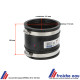 raccord semi souple caoutchouc EPDM ø 85 à 100 mm